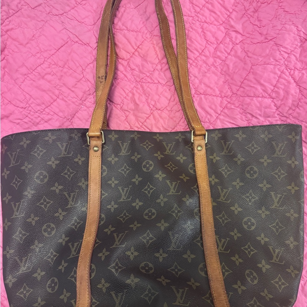 Louis Vuitton Classic Vintage Monogram Tote with Long Straps